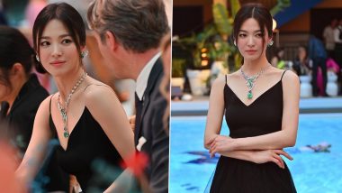 Song Hye-Kyo Exuberates Charm in Elegant Black Ensemble! See Pics of South Korean Actress From Jewellery Event in Paris